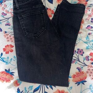 Vibrant Black Women's Straight Leg Jeans